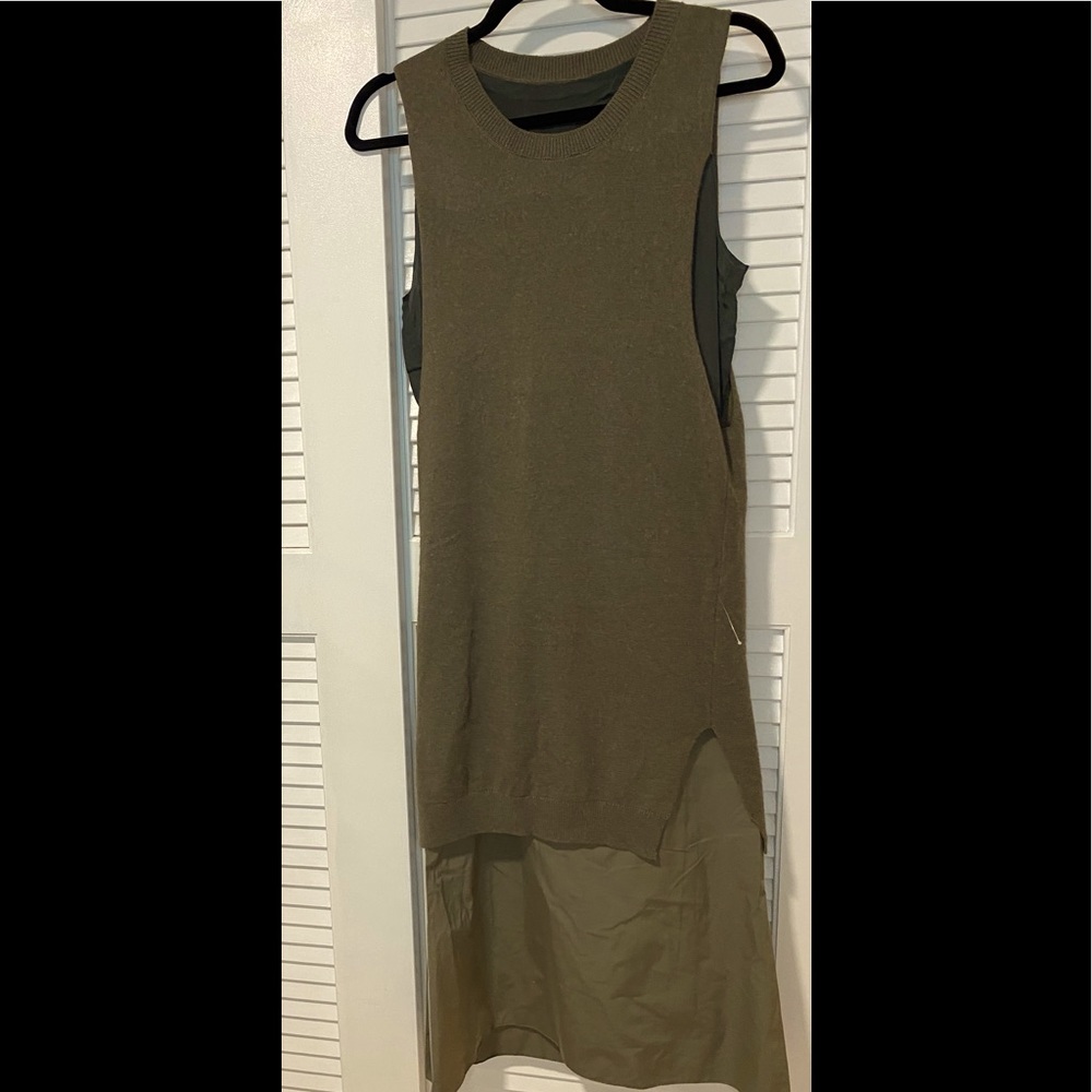 Army Green Maxi Dress